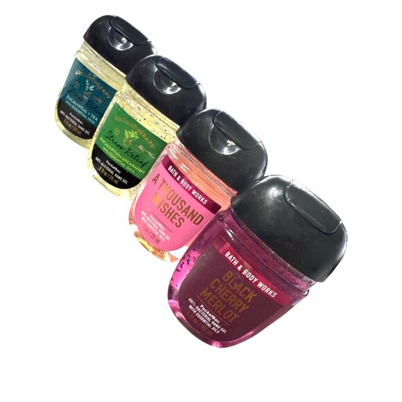 Bath & Body Works PocketBac Hand Sanitizers 1 Fl Oz 4-Pack - Picture 1 of 2